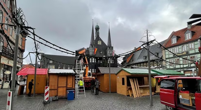 Niemcy: Groźby przestępstw w Wernigerode wywołują szerokie działania policji przed jarmarkami świątecznymi