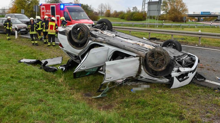 Niemcy: 11-latek wywrócił się Skodą na autostradzie!