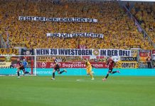 „Jest tylko jeden śmieszny DFB….. i dwie płcie!” – niemieckiemu klubowi grozi grzywna za prowokacyjny plakat!