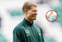 Piłkarz klubu Bundesligi został zawieszony, ponieważ odmówił podpisania tęczowej koszulki