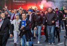 Kolonia: Starcie polskich pseudokibiców z niemiecką policją! Kilka osób zostało rannych