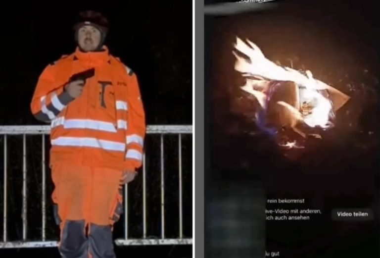 Niemcy: „Król mandatów” spalił publicznie Koran i pozował z bronią w dłoni