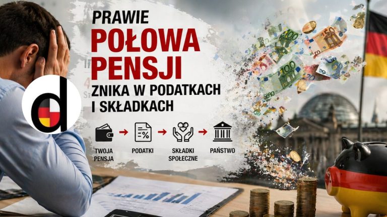 Niemcy zabierają pracownikom prawie połowę pensji! Gorzej jest tylko w jednym kraju