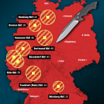 Mapa przestępstw z użyciem noża