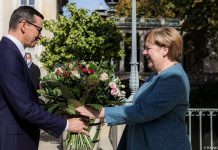 Wizyta Merkel w Polsce: Morawiecki podziękował kanclerz Niemiec za współpracę