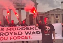 Niemiecka policja prowadzi dochodzenie ws. odpalenia rac przez Sławomira Mentzena