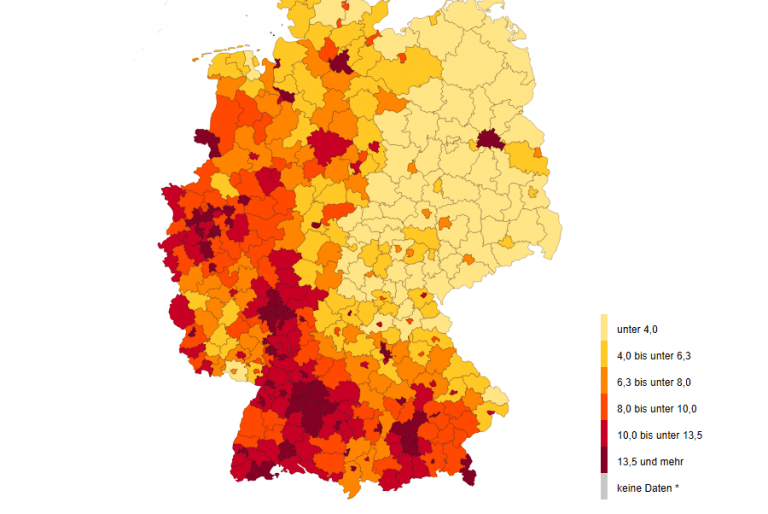 Gdzie w Niemczech mieszka najwięcej obcokrajowców?