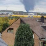 Ogromny pożar w Bochum