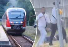 Saksonia: 15-letni Afgańczyk brutalnie pobił maszynistę, gdy ten chciał załagodzić spór na peronie (WIDEO)