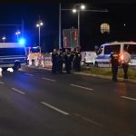 Policja na ulicy, wypadek