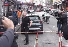 Chwile grozy przed meczem Polski z Holandią w Hamburgu: Policja postrzeliła napastnika z siekierą! (WIDEO)