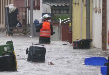Ulewne deszcze spowodowały liczne powodzie w Niemczech
