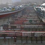 Przenoszenie mostu autostradowego w Niemczech