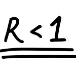 Transmission Rate R is Less Than 1