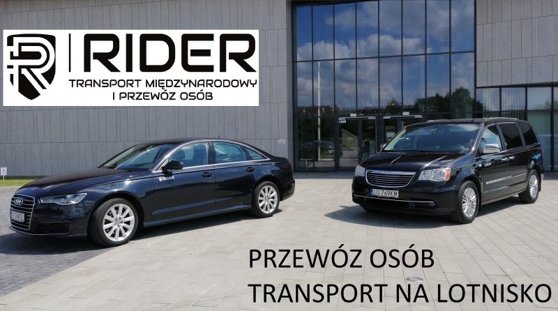 RIDER- transport międzynarodowy i przewóz osób, transfery na lotniska Berlin, wynajem aut premium i busów 6 os. z kierowcą.