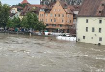 Ratyzbona ogłasza stan wyjątkowy – poziom Dunaju wciąż rośnie