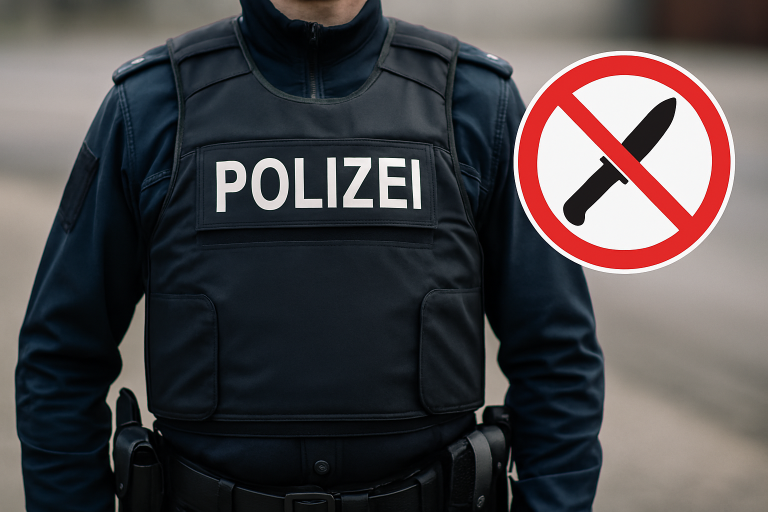 Niemcy wprowadzają najbezpieczniejsze mundury policyjne: ochrona przed nożami na pierwszym miejscu