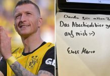 Reus zagrał ostatni mecz w BVB i postawił kibicom piwo za ponad 100 000 euro!
