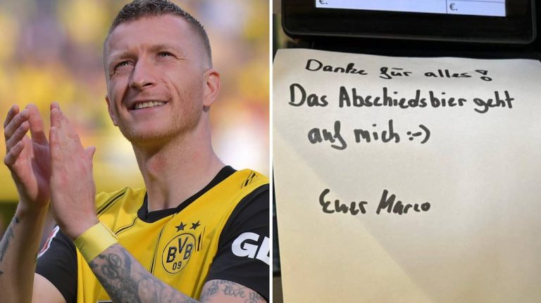 Reus zagrał ostatni mecz w BVB i postawił kibicom piwo za ponad 100 000 euro!