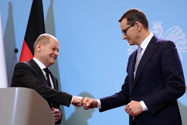 Kanclerz Niemiec Olaf Scholz odrzucił polskie żądania reparacji wojennych