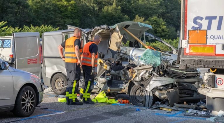 Śmiertelny wypadek na A3 w Niemczech z udziałem polskiego transportera!