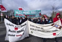 Strajki ostrzegawcze: tysiące osób na manifestacji w Hanowerze