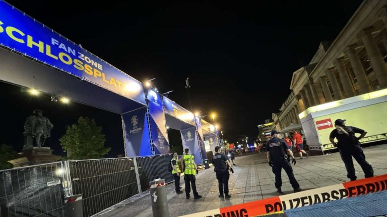 Strefa kibica Stuttgart: ranni w wyniku pchnięcia nożem