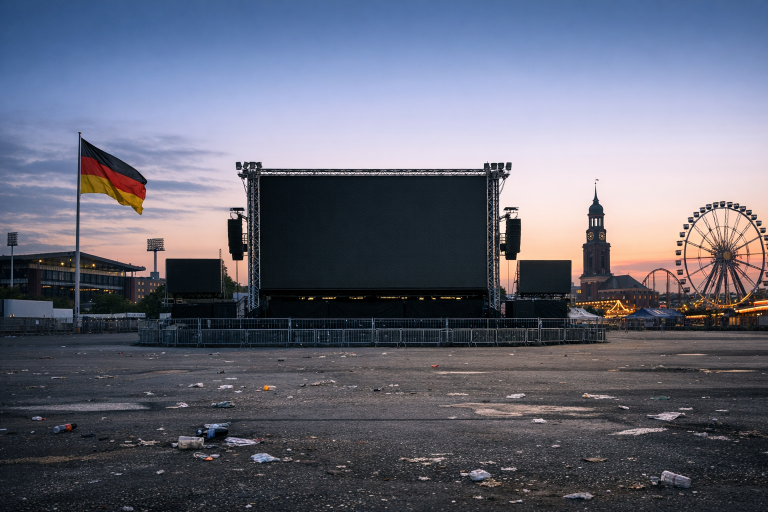 Koniec piłkarskiej tradycji w Hamburgu? Publiczne oglądanie MŚ 2026 odwołane z powodu kosztów bezpieczeństwa