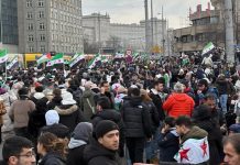 5000 Syryjczyków świętowalo w Lipsku koniec Assada