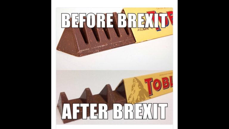Toblerone straciło na Brexit zęby!