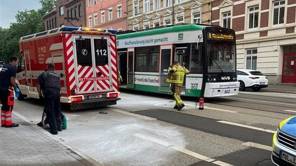 Niemcy: Dramatyczny incydent w Schwerinie – mężczyzna podpalił się w tramwaju