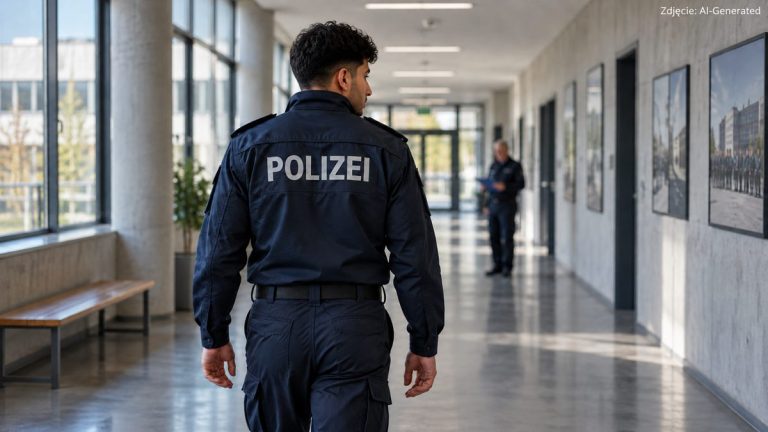 „Zemszczę się na Niemcach”! Taką groźbę miał rzucić przyszły policjant w Berlinie