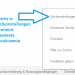 Ustawienia wyszukiwania w Google