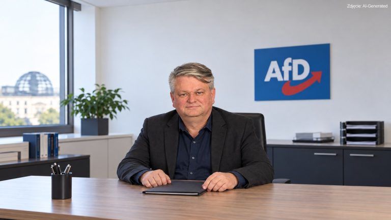 Polityk AfD prawomocnie skazany za plakat z gestem podobnym do hitlerowskiego pozdrowienia!