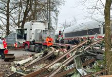 Hamburg: ICE uderzyło w ciężarówkę. Na pokładzie prawie 300 pasażerów, jedna osoba nie żyje