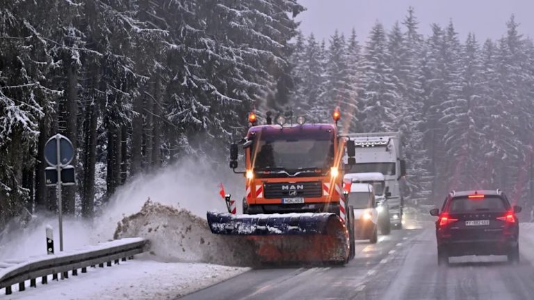 Nagłe nadejście zimy w Niemczech!