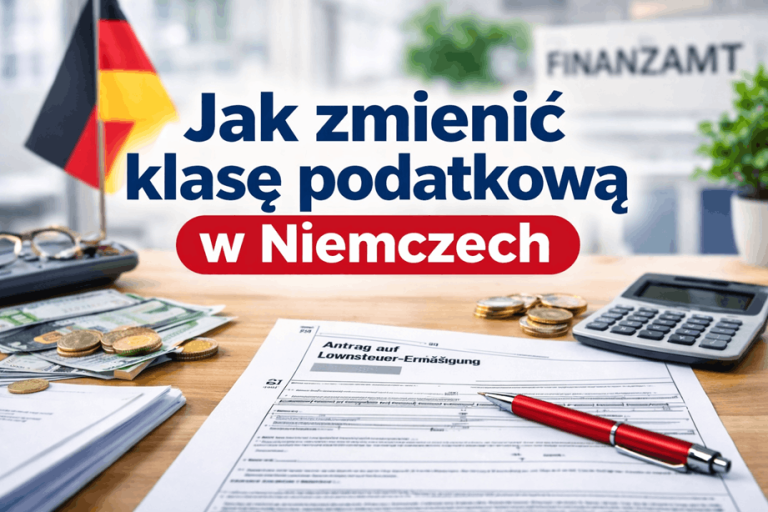 Jak zmienić klasę podatkową w Niemczech oraz kiedy się to opłaca? Przetłumaczony formularz!