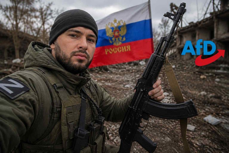 Szokujące nagranie influencera AfD. Twierdzi, że walczy po stronie Rosji przeciwko Ukrainie