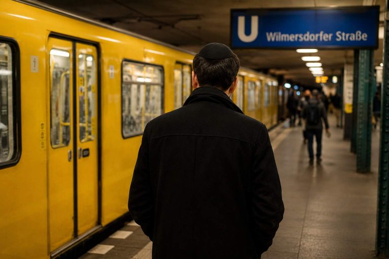 Antysemicki atak w berlińskim metrze. Grupa mężczyzn zaatakowała Żyda w jarmułce!