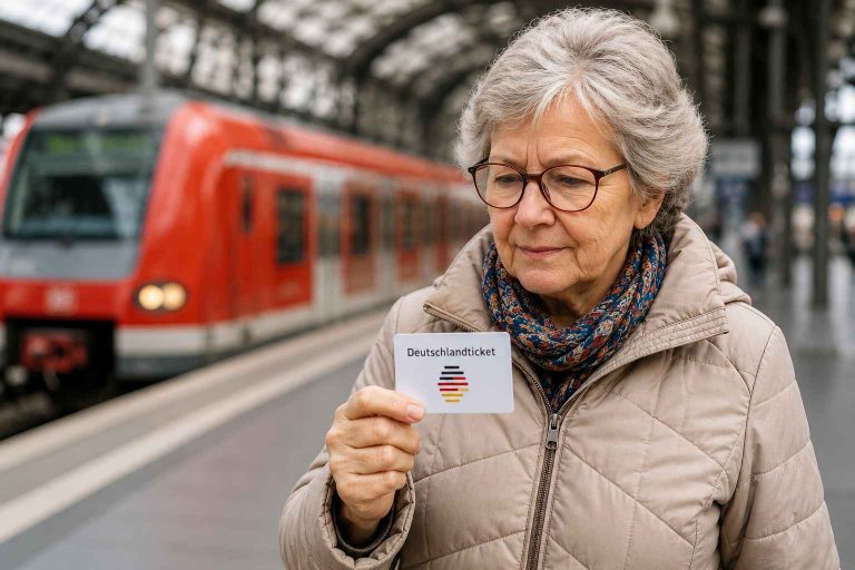 Tysiące emerytów w Niemczech przepłaca za Deutschlandticket. Wystarczy jeden wniosek!