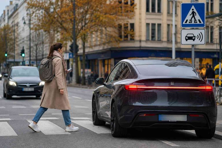 Nowe badanie: Samochody elektryczne nie powodują więcej wypadków, ale są bardziej niebezpieczne dla pieszych!
