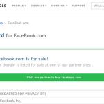 facebook.com na sprzedaż