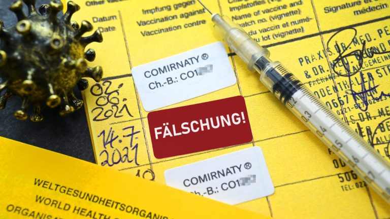 Pierwszy wyrok pozbawienia wolności za sfałszowaną kartę szczepień w Niemczech!