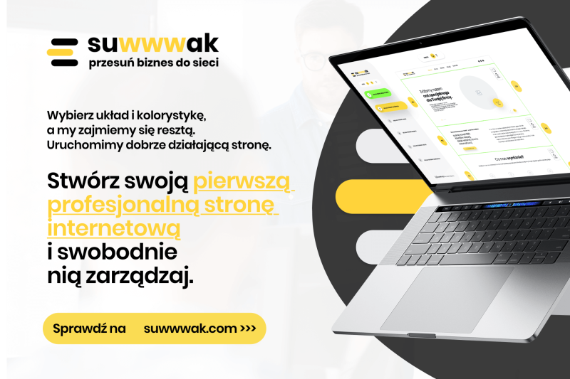 suwwwak – strona internetowa dla Twojej firmy od 699 zł