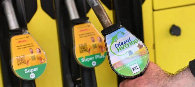 Paliwo przyjazne dla klimatu – nowy olej napędowy HVO100 pojawił się na niemieckich stacjach benzynowych.