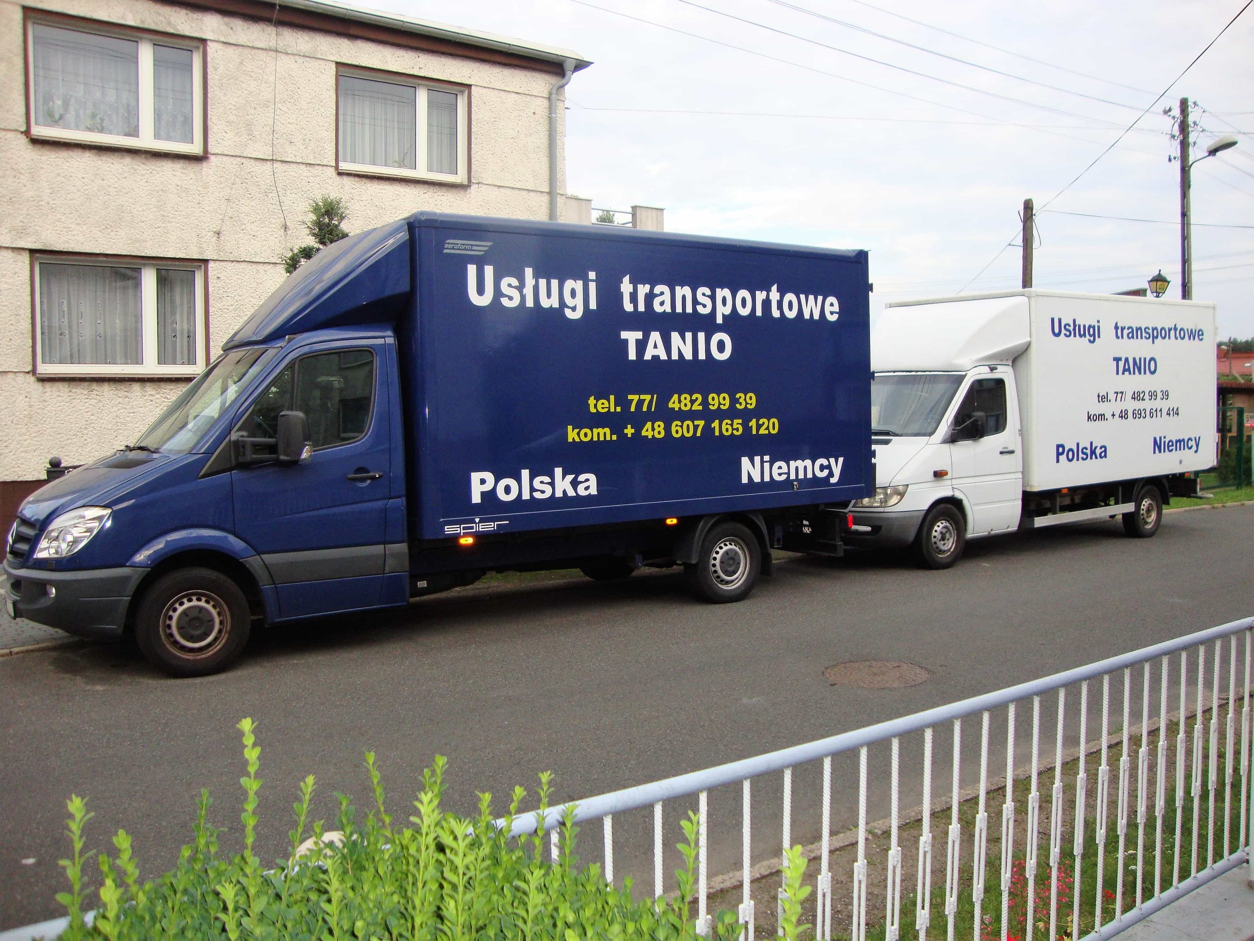 transport Przeprowadzki Przewóz Mebli Towarów Polska-Niemcy- Polska