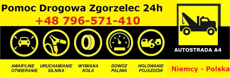 Pomoc Drogowa Laweta Zgorzelec – Jędrzychowice 24h Holowanie aut z Niemiec do Polski Całodobowo