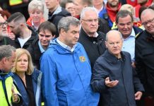 Scholz odwiedził południowe Niemcy – obiecuje pomoc powodzianom