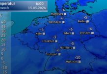 Zimne powietrze nad Niemcami – możliwa późna zima z temperaturami do -15 stopni