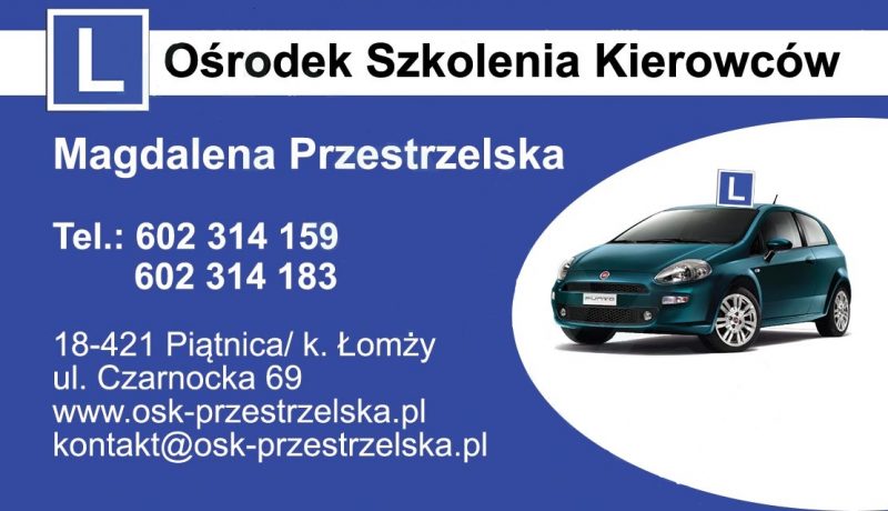 Szybkie kursy prawa jazdy w Polsce Łomża 14 dni